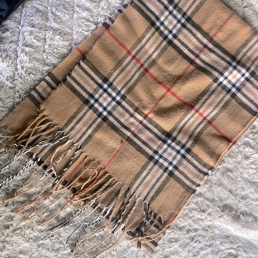 Plaid scarf